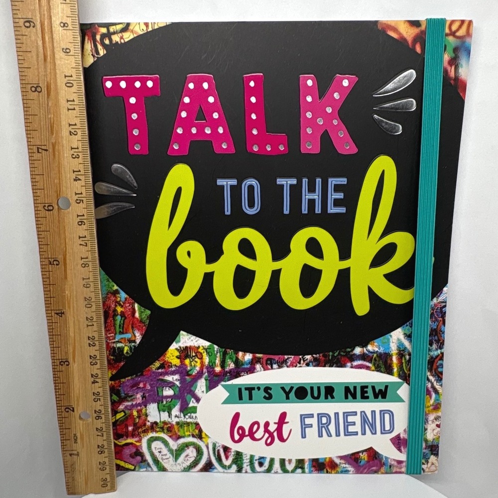 Talk To The Book Jess Castle Big Mouth Books Interactive Graffiti Journal Diary